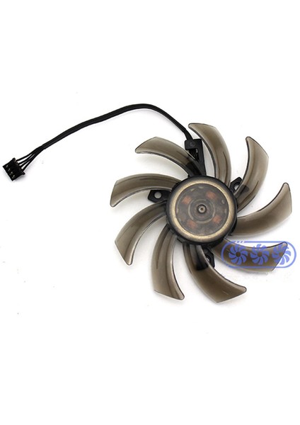 2x Bilgisayar Pc 85MM 4-Pin Grafik Kartı Fanlar Gtx Için GA91S2H (Yurt Dışından)