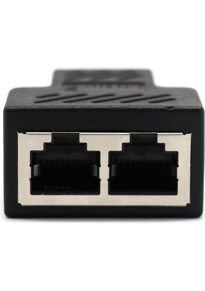 Splitter Adaptörü 1 Ila 2 Çift Kadın Port Cat 5 / Kedi 6 Lan Ethernet + Kablo (Yurt Dışından)