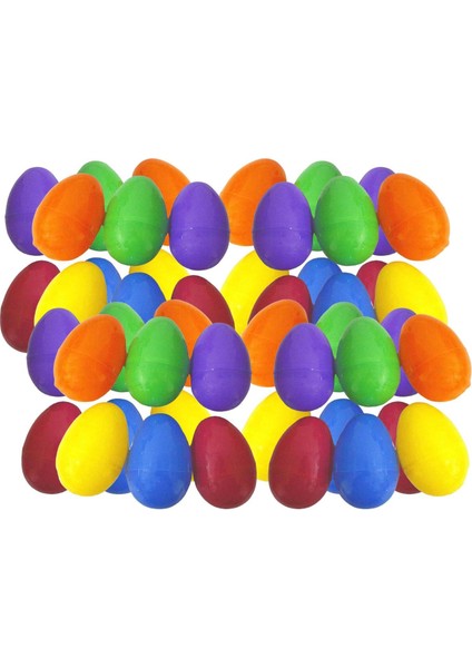 50PCS Doldurabilen Paskalya Yumurtası Sepet Doldurucular Oyuncak Kutular Sürpriz Yumurta Için Boş (Yurt Dışından)