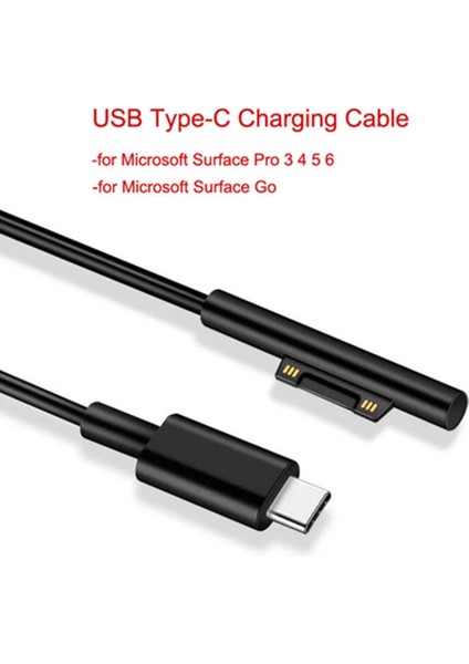 Microsoft Surface Pro Için Tip-C Famle Arabirimi Şarj Tel Bağlayıcısı (Yurt Dışından) fiyatları