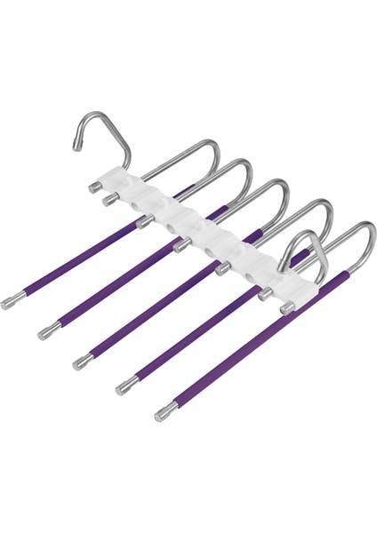 Katlanır Çok Fonksiyonlu Pantolon Raf Dolap Depolama Dolap Derin Menekşe Için Çok Katman (Yurt Dışından)