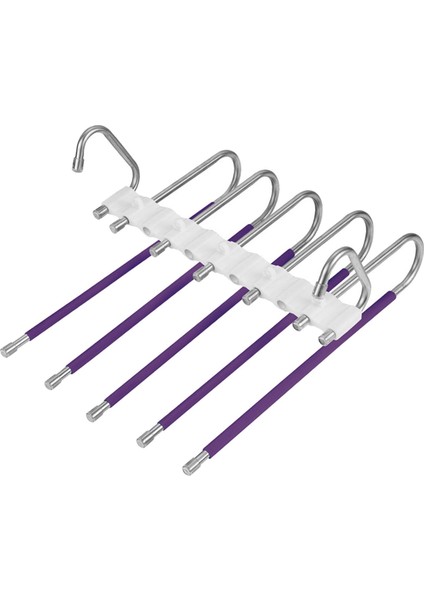 Katlanır Çok Fonksiyonlu Pantolon Raf Dolap Depolama Dolap Derin Menekşe Için Çok Katman (Yurt Dışından) fırsatları