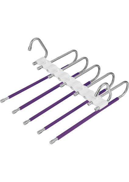 Katlanır Çok Fonksiyonlu Pantolon Raf Dolap Depolama Dolap Derin Menekşe Için Çok Katman (Yurt Dışından) indirimleri