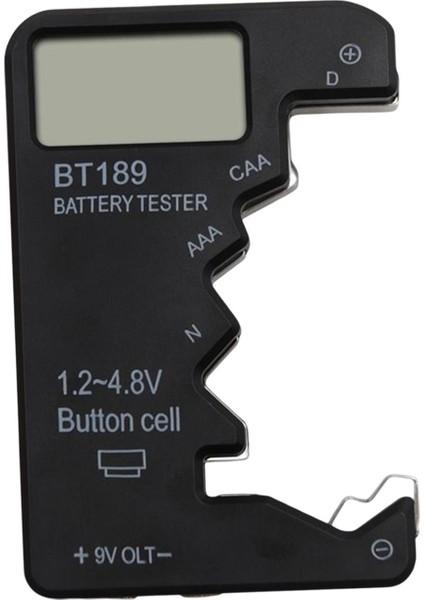 Pil Test Cihazı Pil Voltaj Ölçümü Aaa 9V Siyah Için Evrensel LCD Ekran (Yurt Dışından) fırsatları