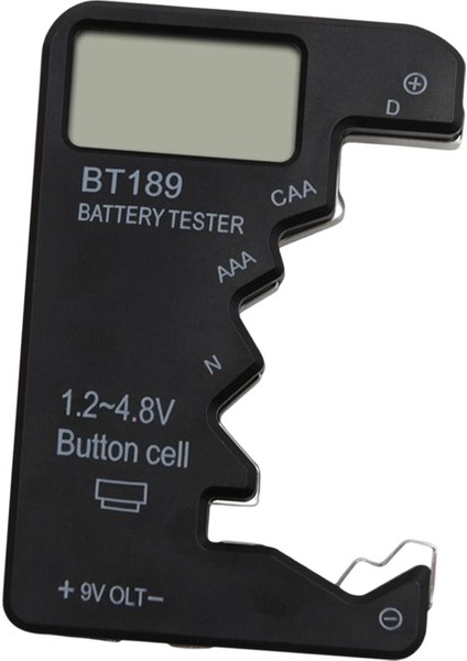 Pil Test Cihazı Pil Voltaj Ölçümü Aaa 9V Siyah Için Evrensel LCD Ekran (Yurt Dışından) indirimleri