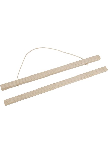 Manyetik Ahşap Fotoğraf Çerçevesi Poster Scroll Baskı Resim Askı Dıy 21-61CM 61CM (Yurt Dışından)