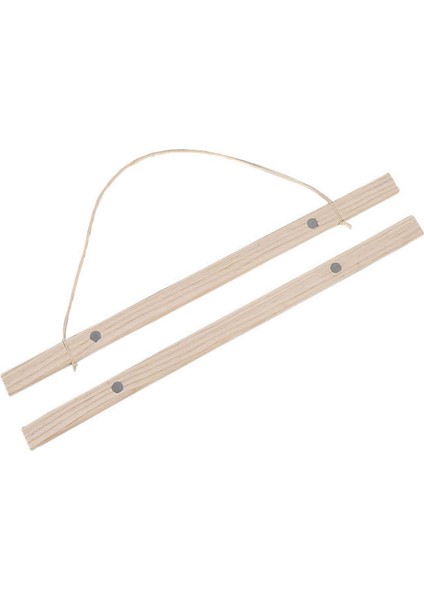 Manyetik Ahşap Fotoğraf Çerçevesi Poster Scroll Baskı Resim Askı Dıy 21-61CM 61CM (Yurt Dışından)