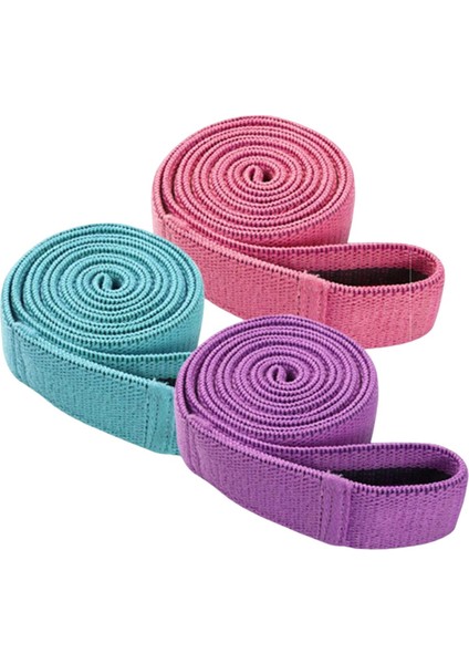 Direnç Bantları Set 3 Farklı Seviye Egzersiz Bantları Erkekler Için Streç Kadınlar Menekşe Pembe (Yurt Dışından) fiyatları