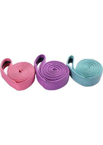 Direnç Bantları Set 3 Farklı Seviye Egzersiz Bantları Erkekler Için Streç Kadınlar Menekşe Pembe (Yurt Dışından) modelleri