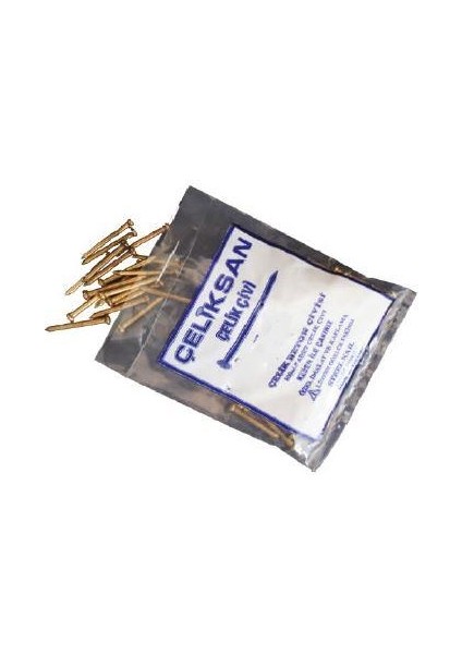 Çeliksan Çelik Çivi Sarı 2X30 (100 Adet)