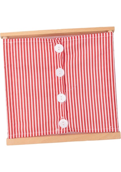 Erken Eğitim Meşgul Kurul Kartları Öğrenme Toddler Büyük Düğmesi Için Giydirme Oyuncak (Yurt Dışından)