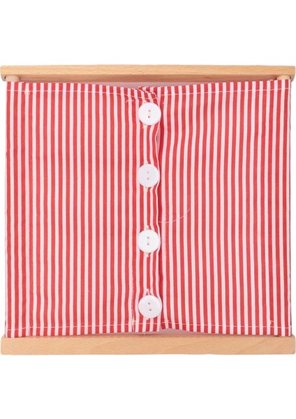 Erken Eğitim Meşgul Kurul Kartları Öğrenme Toddler Büyük Düğmesi Için Giydirme Oyuncak (Yurt Dışından)