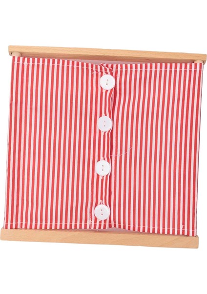Erken Eğitim Meşgul Kurul Kartları Öğrenme Toddler Büyük Düğmesi Için Giydirme Oyuncak (Yurt Dışından)