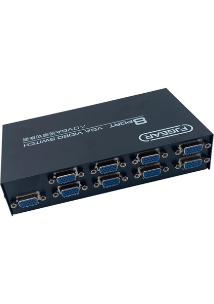 8 Port VGA Manuel Anahtarı Kutusu Paylaşımı (8 VGA Out / 1 Vga) Yukarı Tp 1920X1440 (Yurt Dışından)