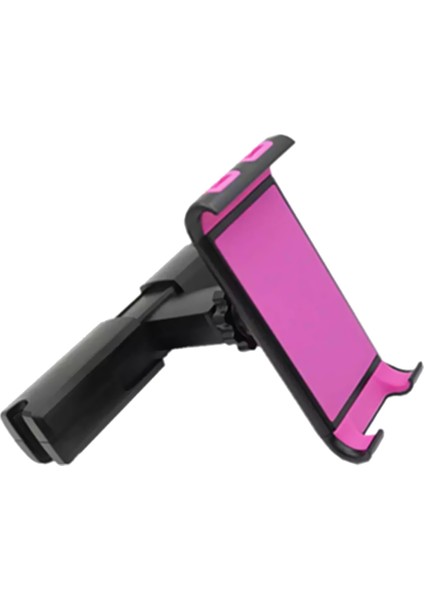 360 ° Döndürülmüş Araba Kafalık Bar Montaj Tutucu Braketi 3.5 '' - 8 '' Tablet Telefonu Mor 黑色 (Yurt Dışından)