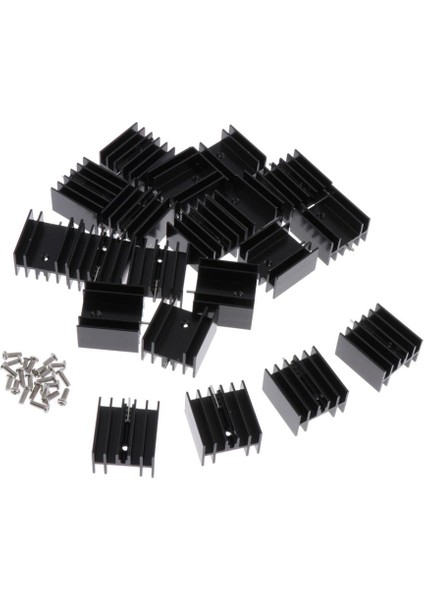 20 Adet Transistör Mosfet Isı Evye Alüminyum 7805 25MM Mos Soğutucu Soğutma (Yurt Dışından) indirimleri