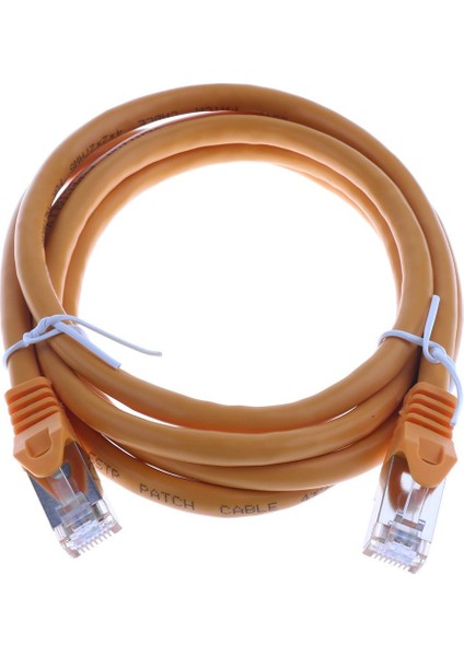 CAT6A Snagless Korumalı (Sstp / Sftp) Ethernet Yama Kablosu Lan Ağı 1.5m (Yurt Dışından)
