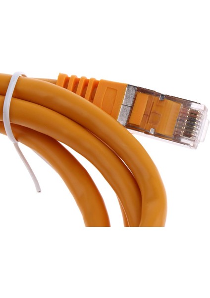 CAT6A Snagless Korumalı (Sstp / Sftp) Ethernet Yama Kablosu Lan Ağı 1.5m (Yurt Dışından)