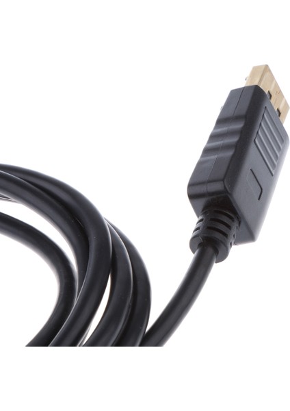 1.8m / 6ft Dp DVI Kablo Altın Kaplama 1080P Displayport Dp VGA Adaptörü (Yurt Dışından) indirimleri