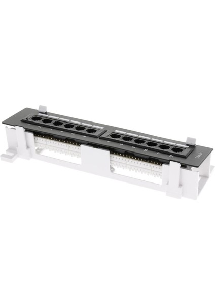 2 Parça Utp Keystone Jack 12 Port Patchanel/patch Panel 10 "montaj (Yurt Dışından)