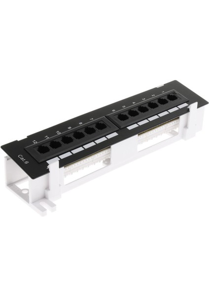 2 Parça Utp Keystone Jack 12 Port Patchanel/patch Panel 10 "montaj (Yurt Dışından)