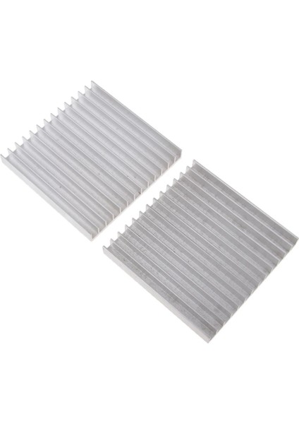 2 Adet Alüminyum Isı Lavabo Soğutma Fin 100 * 101 * 12MM Cpu LED Güç Amplifikatörü Için (Yurt Dışından)