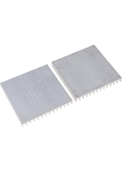 2 Adet Alüminyum Isı Lavabo Soğutma Fin 100 * 101 * 12MM Cpu LED Güç Amplifikatörü Için (Yurt Dışından)