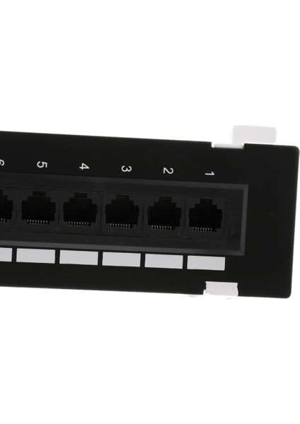 2 Parça Utp Keystone Jack 12 Port Patchanel/patch Panel 10 "montaj (Yurt Dışından)