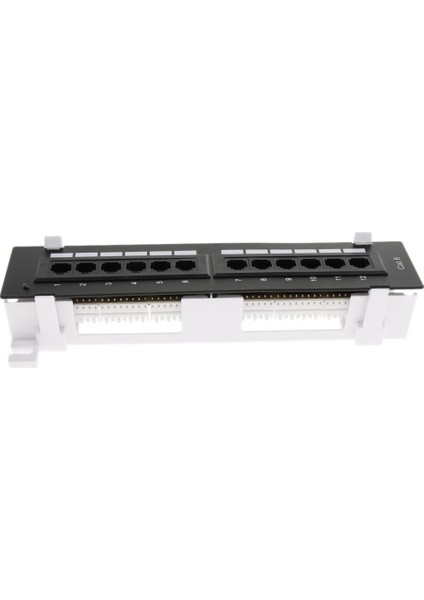 2 Parça Utp Keystone Jack 12 Port Patchanel/patch Panel 10 "montaj (Yurt Dışından)