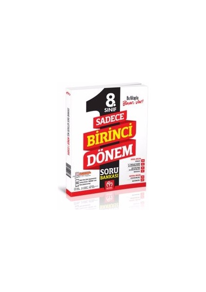 8. Sınıf Sadece Birinci Dönem Soru Bankası-Türkçe-Matematik-Fen Bilimleri Deneme