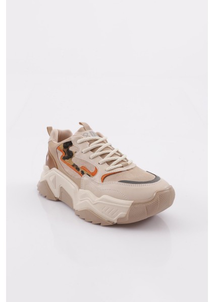 65100-22Y Kadin Bağcikli Kalin Taban Sneakers Ayakkabi fiyatları