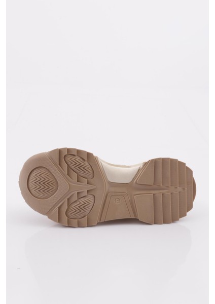 65100-22Y Kadin Bağcikli Kalin Taban Sneakers Ayakkabi indirimleri