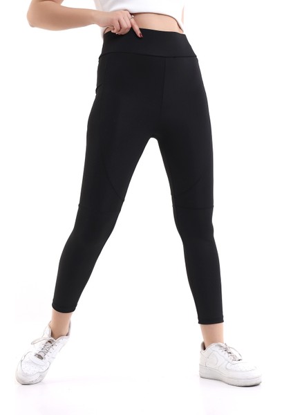 Kadın Siyah Yüksek Bel Toparlayıcı Dayanıklı Tayt fırsatları