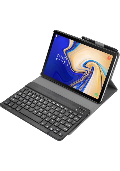 Galaxy Tab S4 10.5 T830 / T835 Için Darbeye Dayanıklı Tablet Kılıfı - Siyah (Yurt Dışından)