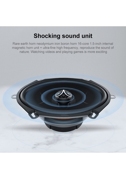 Mini Taşınabilir Bluetooth Hoparlör - Mavi (Yurt Dışından)