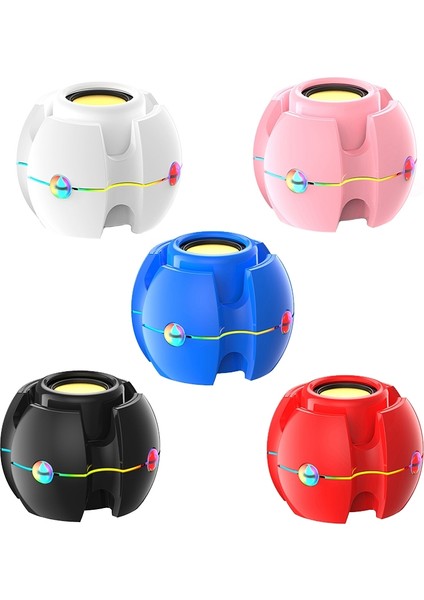 Mini Taşınabilir Bluetooth Hoparlör - Beyaz (Yurt Dışından)