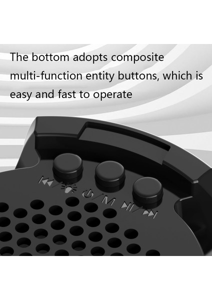 Mini Taşınabilir Bluetooth Hoparlör - Beyaz (Yurt Dışından)