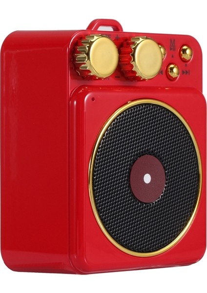 Mini Taşınabilir Bluetooth Hoparlör - Kırmızı (Yurt Dışından) fiyatları