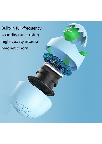 Mini Taşınabilir Bluetooth Hoparlör - Sarı (Yurt Dışından)