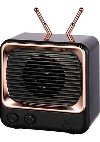 Mini Taşınabilir Bluetooth Hoparlör - Siyah (Yurt Dışından)