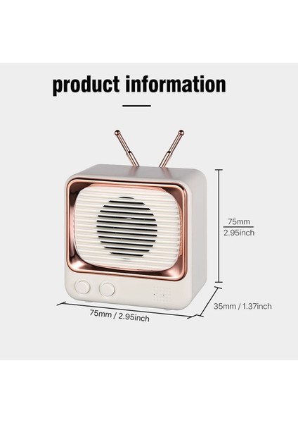 Mini Taşınabilir Bluetooth Hoparlör - Siyah (Yurt Dışından) fiyatları