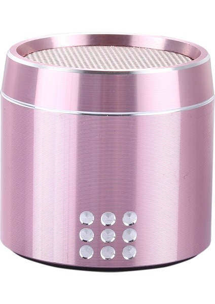 Mini Taşınabilir Bluetooth Hoparlör - Pembe (Yurt Dışından)