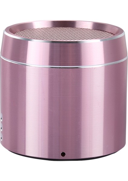 Mini Taşınabilir Bluetooth Hoparlör - Pembe (Yurt Dışından)