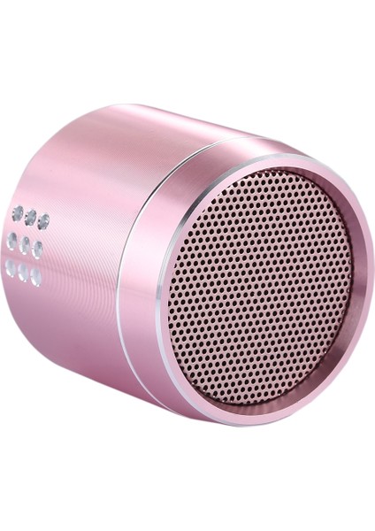 Mini Taşınabilir Bluetooth Hoparlör - Pembe (Yurt Dışından)