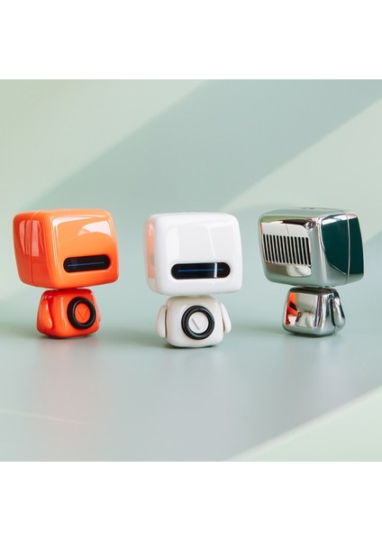 Mini Taşınabilir Bluetooth Hoparlör - Gümüş (Yurt Dışından)