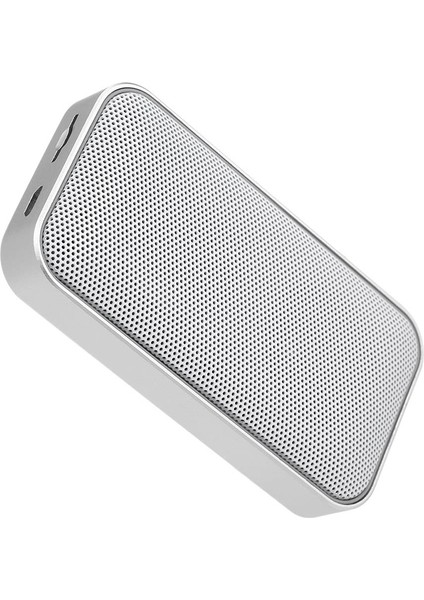 Mini Taşınabilir Bluetooth Hoparlör - Gümüş (Yurt Dışından)