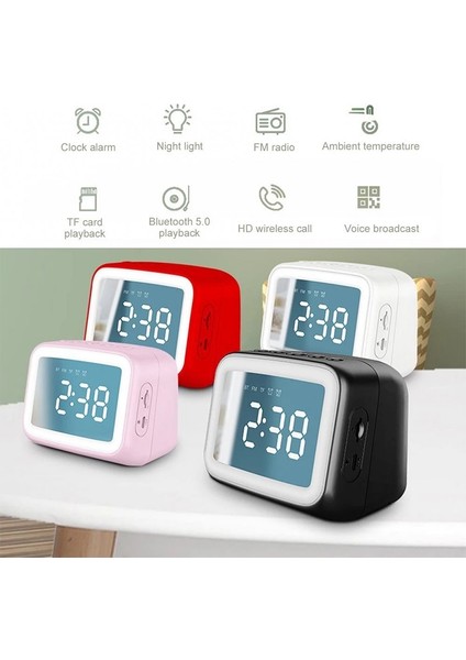 Mini Taşınabilir Bluetooth Hoparlör - Beyaz (Yurt Dışından) fiyatları