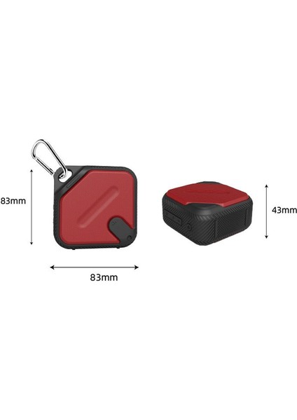Mini Taşınabilir Bluetooth Hoparlör - Mavi (Yurt Dışından)