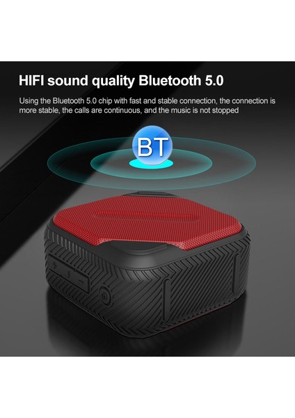 Mini Taşınabilir Bluetooth Hoparlör - Mavi (Yurt Dışından)
