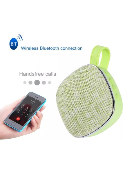 Mini Taşınabilir Bluetooth Hoparlör - Mavi (Yurt Dışından)